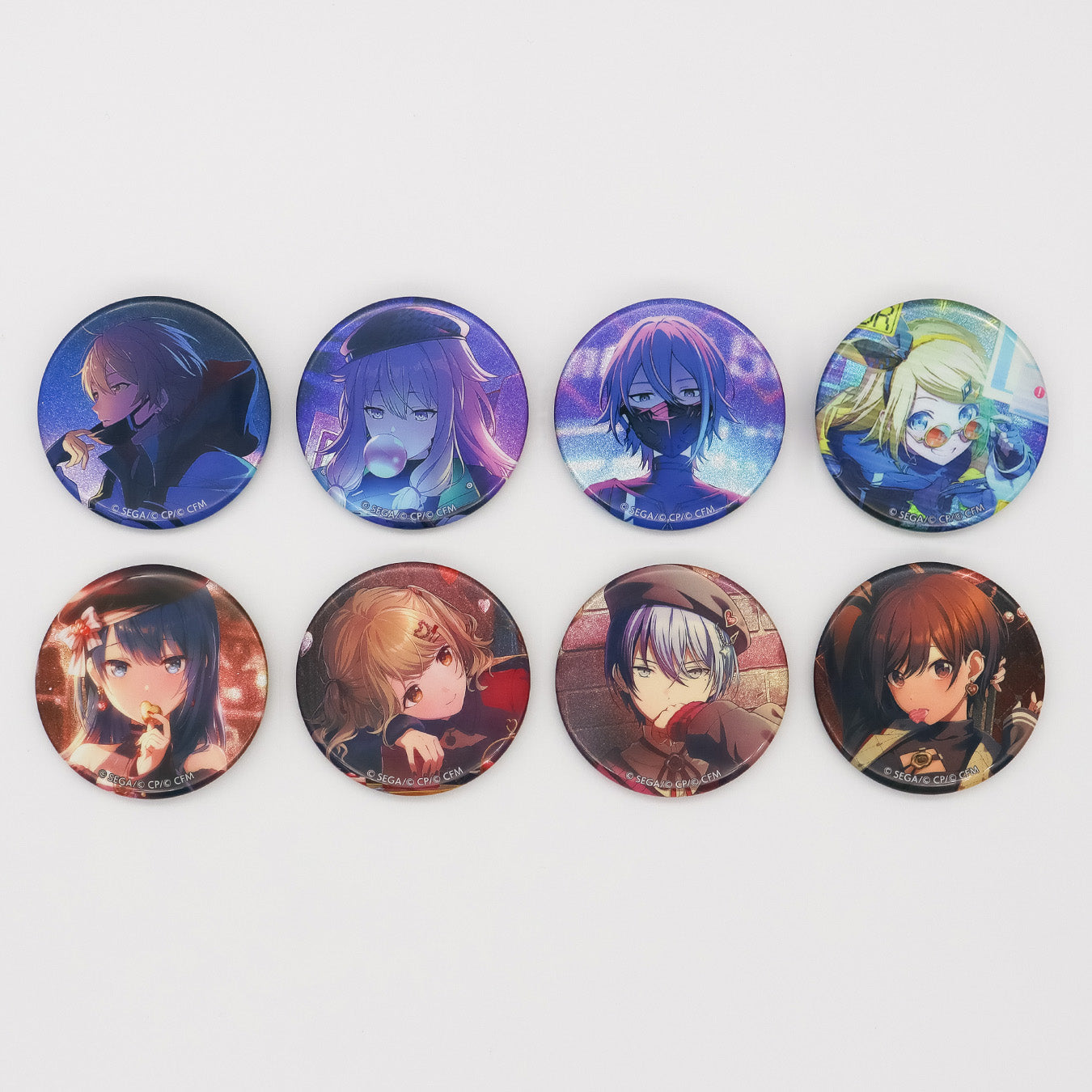 プロセカ 神代類 グリ缶 41C グリッター缶バッジ イベントイラスト