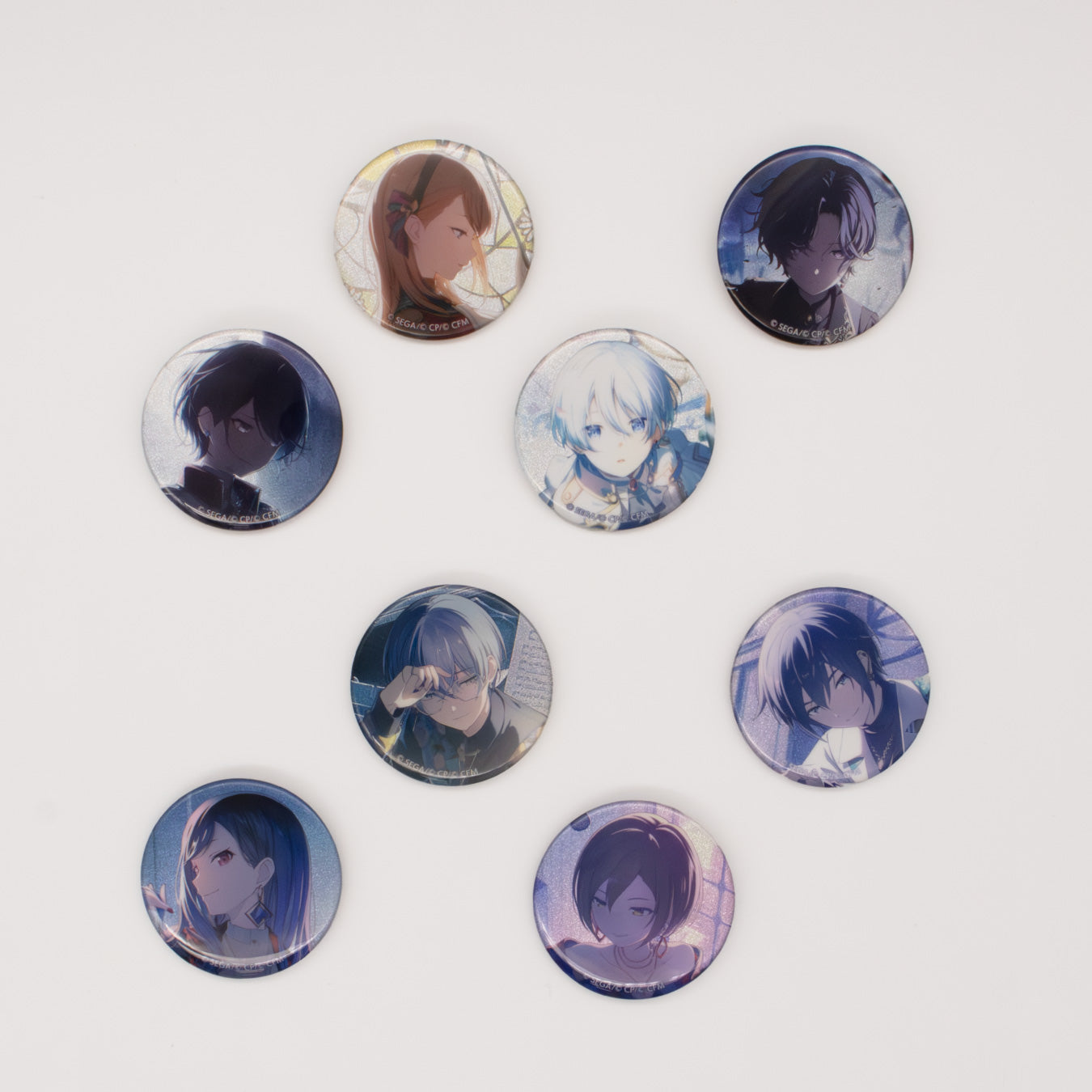 グリッター缶バッジ イベントイラストコレクション vol.42 A