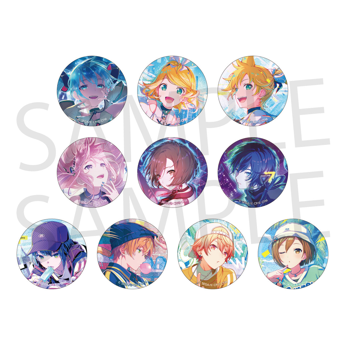 プロセカ グリ缶 東雲彰人 フェス限 プロセカ 東雲彰人 缶バッジ グリ