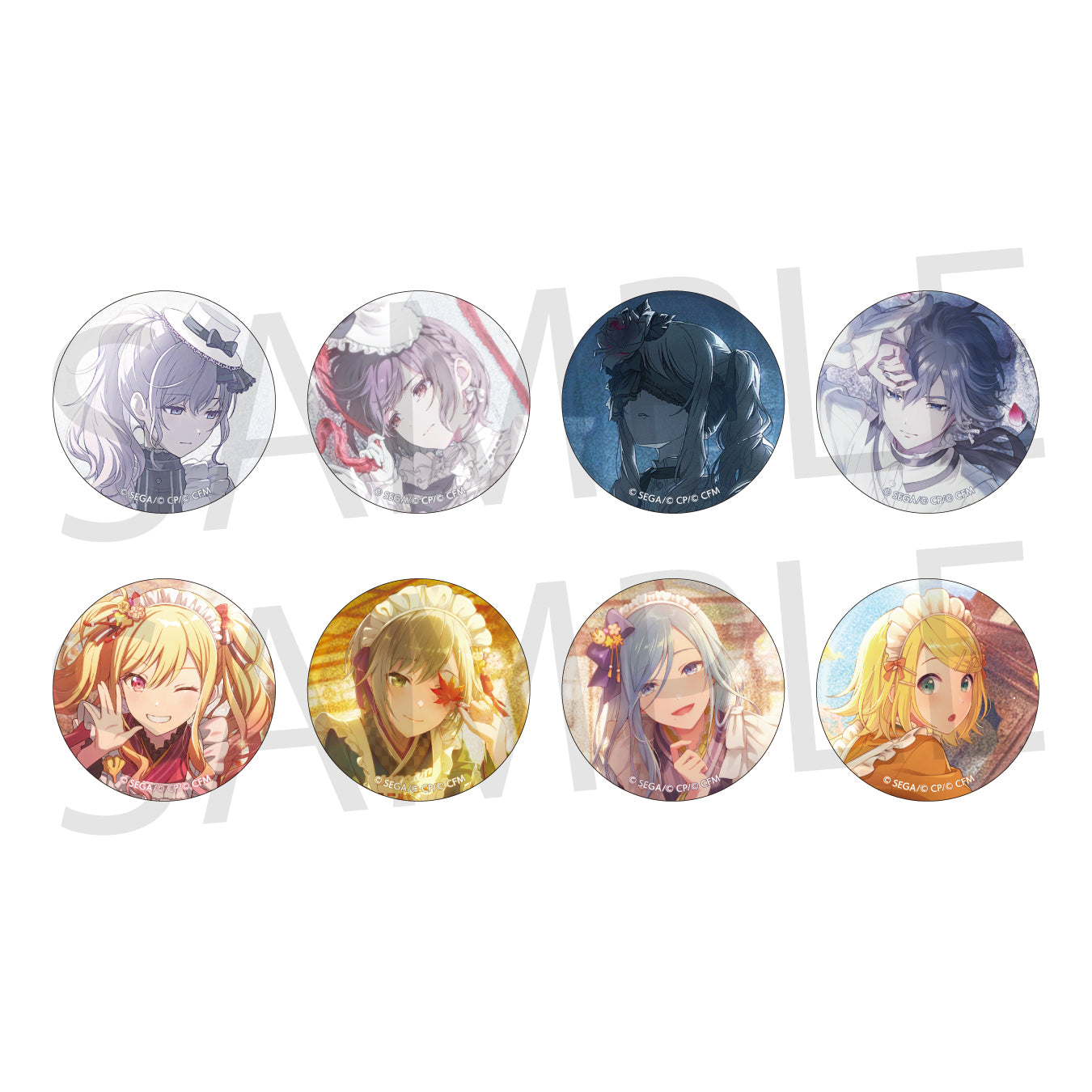 匿名配送】A3! 瑠璃川幸 ミックス公演 ラストランウェイ 缶バッジ 100