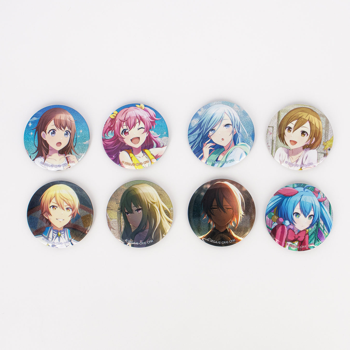 プロセカ 白石杏 缶バッジ 5A カラフェス 72点 予約商品】グリッター缶