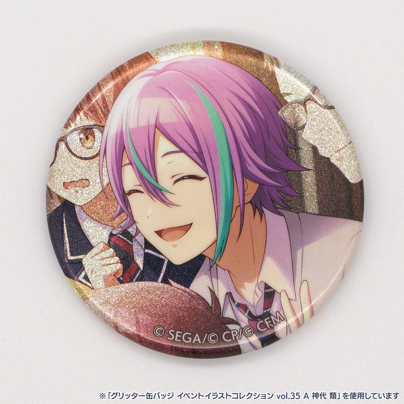 予約商品】グリッター缶バッジ イベントイラストコレクション vol.35 B