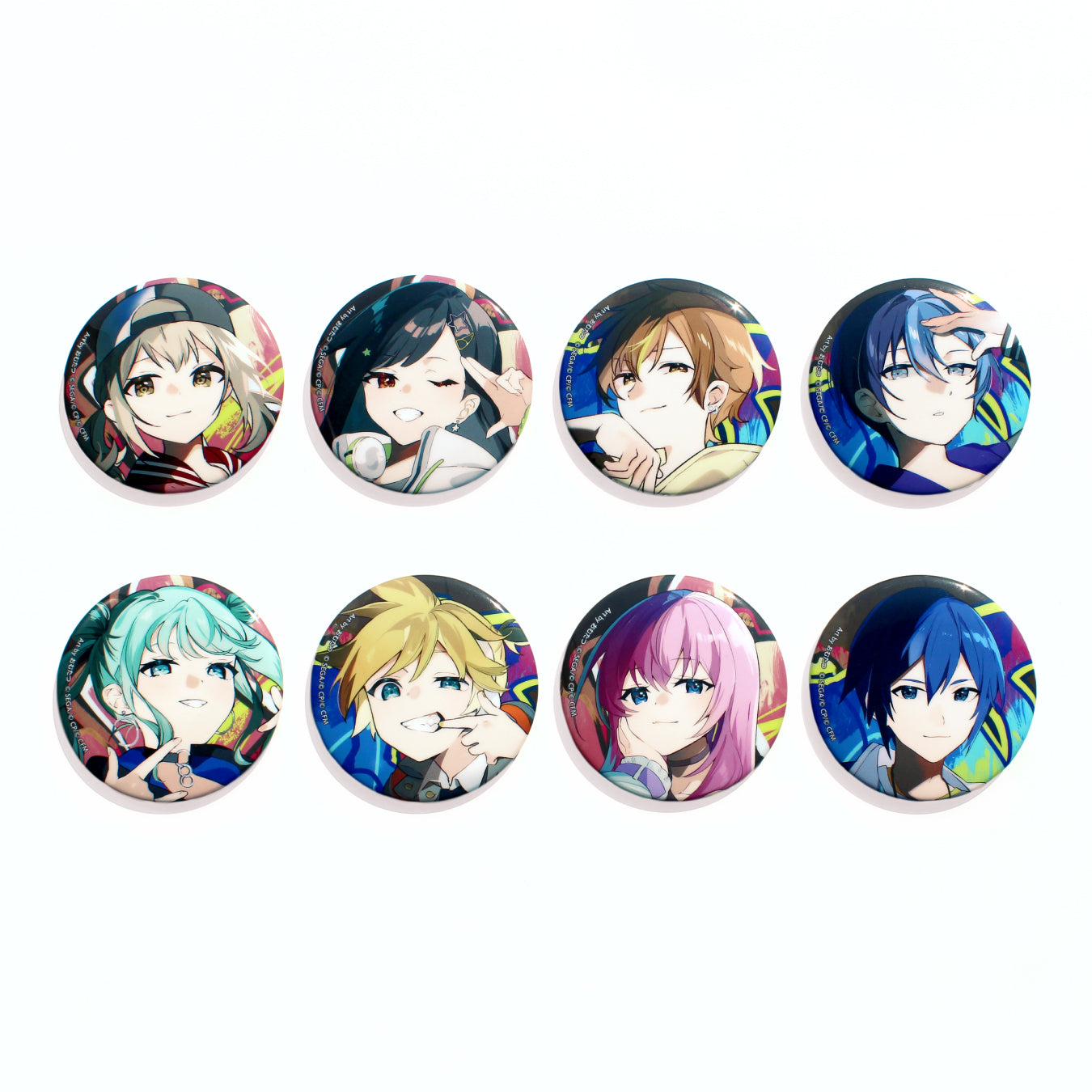 予約商品】コネクトライブ Vivid BAD SQUAD 1st -CRASH- 缶バッジ