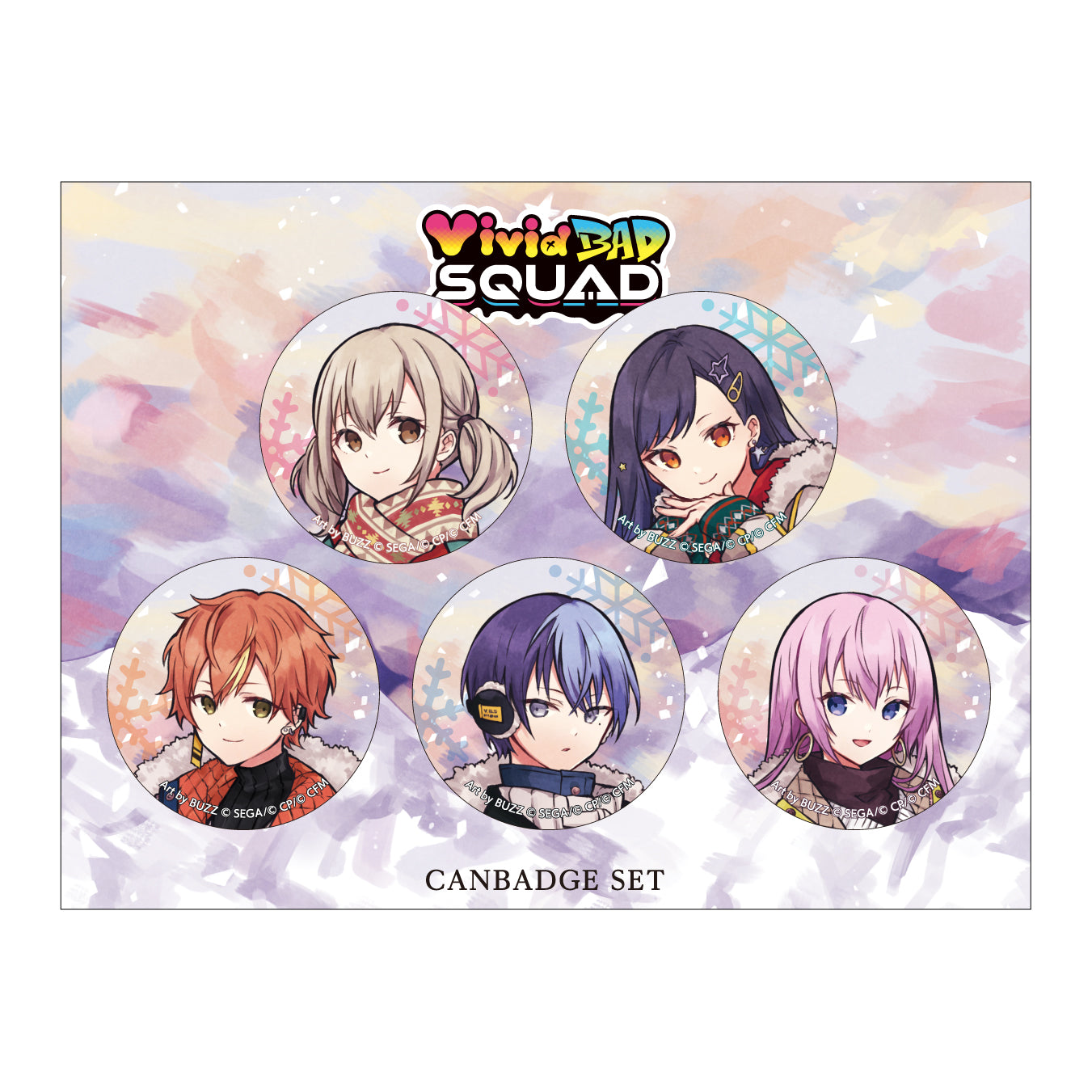 予約商品】ミライ 缶バッジセット – Colorful Palette Store