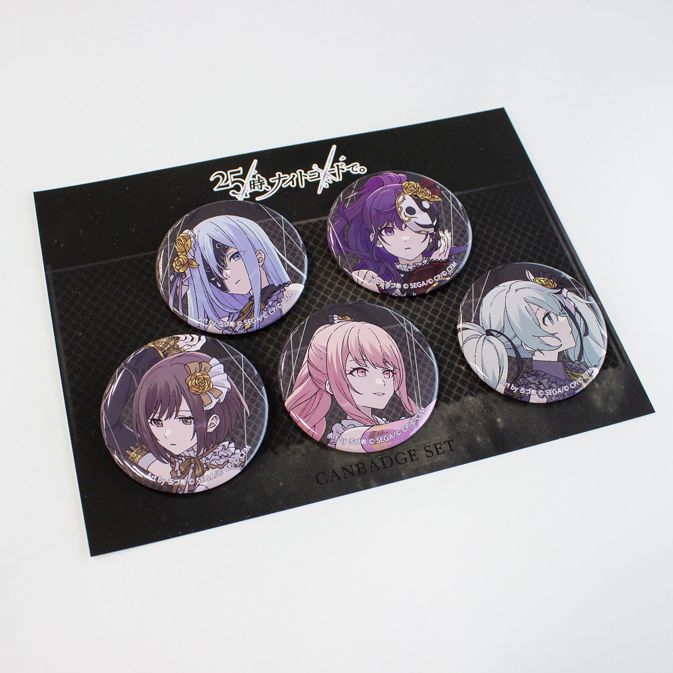 予約商品】ジャックポットサッドガール 缶バッジセット – Colorful