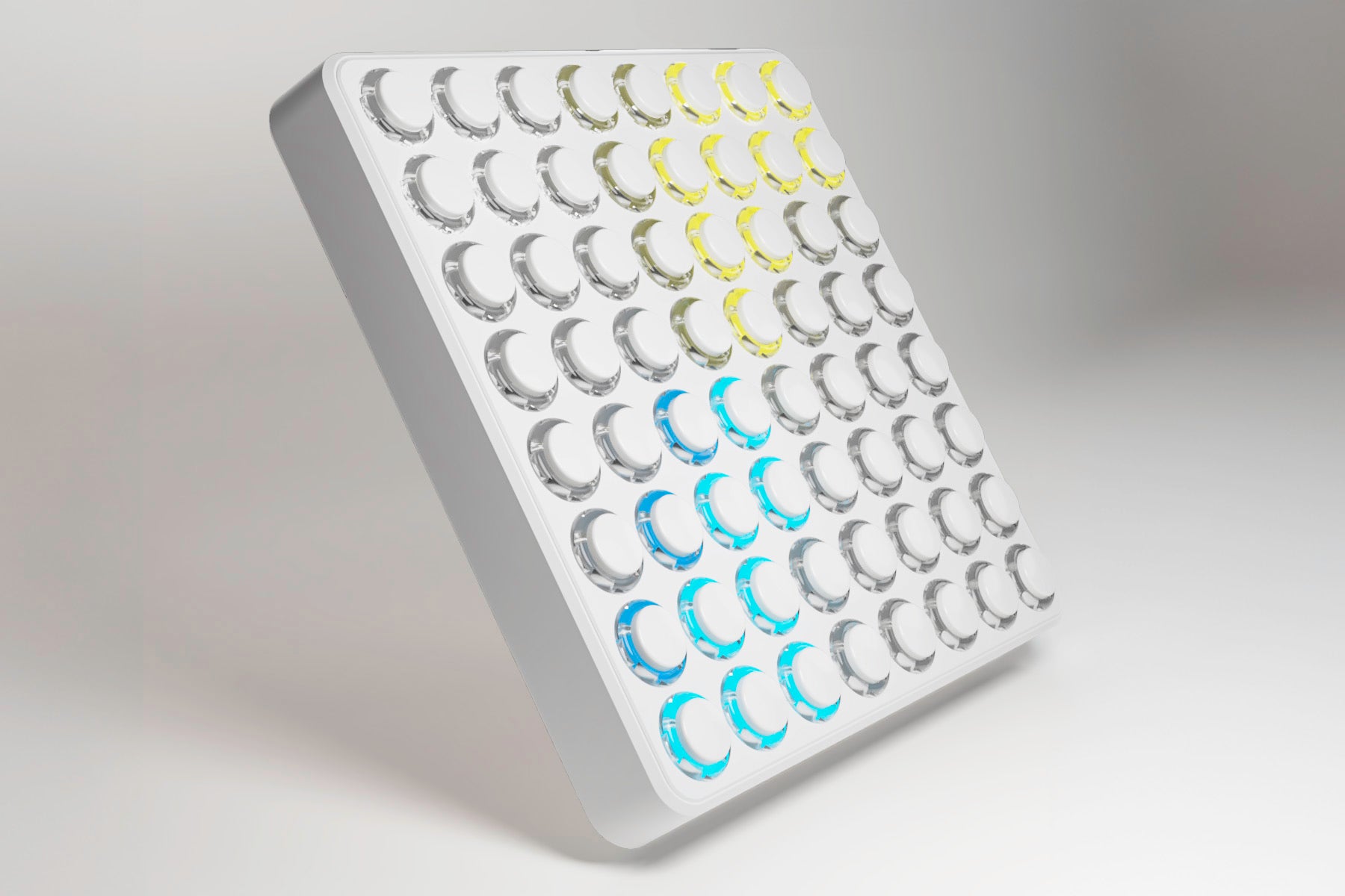 DJ機材 DJ TechTools MIDI FIGHTER 64 MF64-WHITE Midi Fighter 64