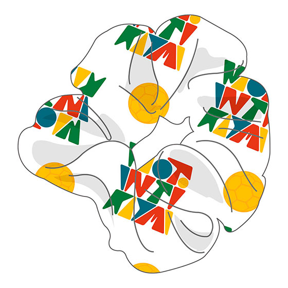 ナオト・インティライミ 会場限定バッジ。