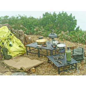 廃盤超希少］ネイチャートーンズワンハンドソロテーブルB4サイズ チタン製