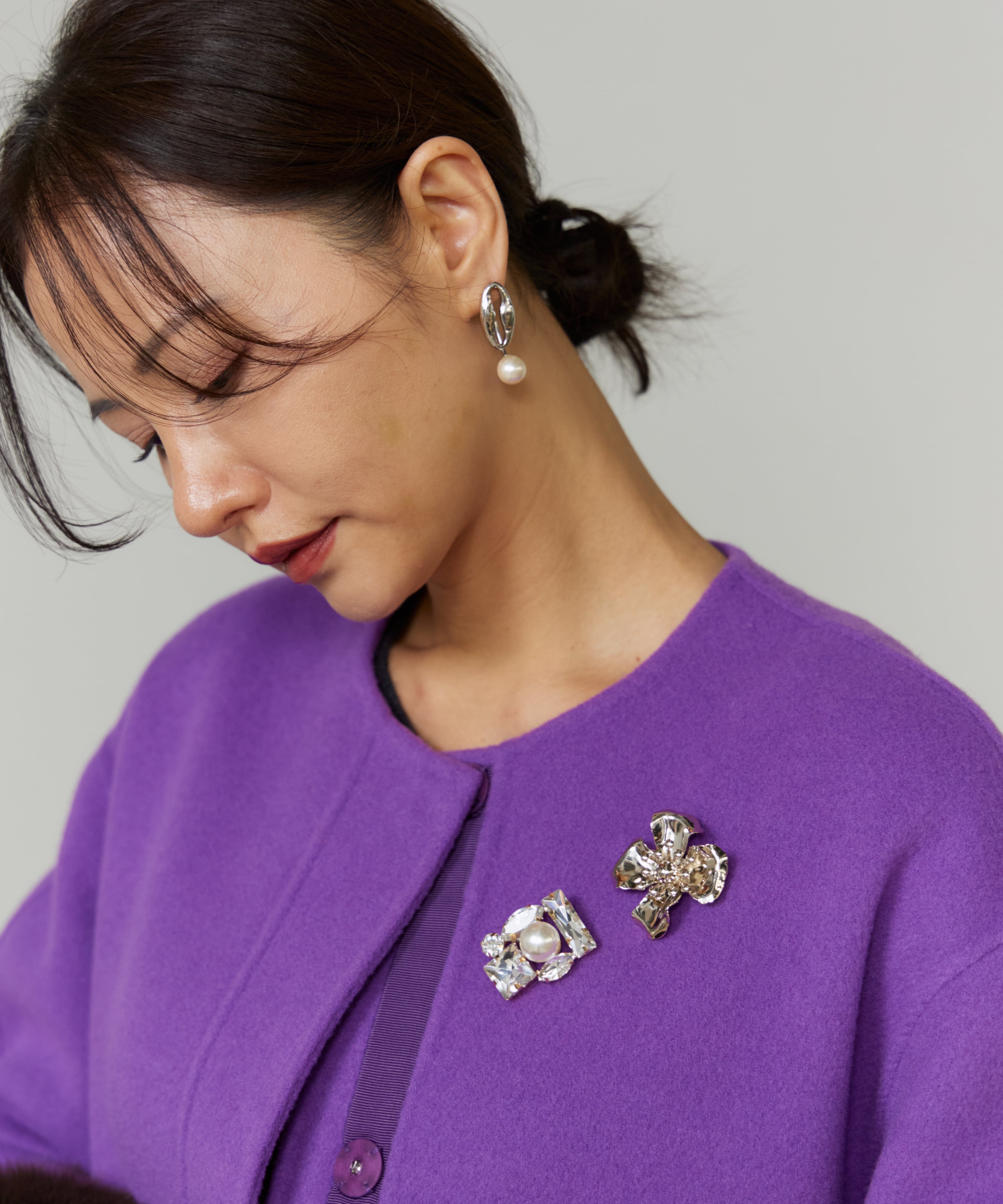 フラワーブローチ ｜Le Souk（ルスーク）｜フランドル（FLANDRE