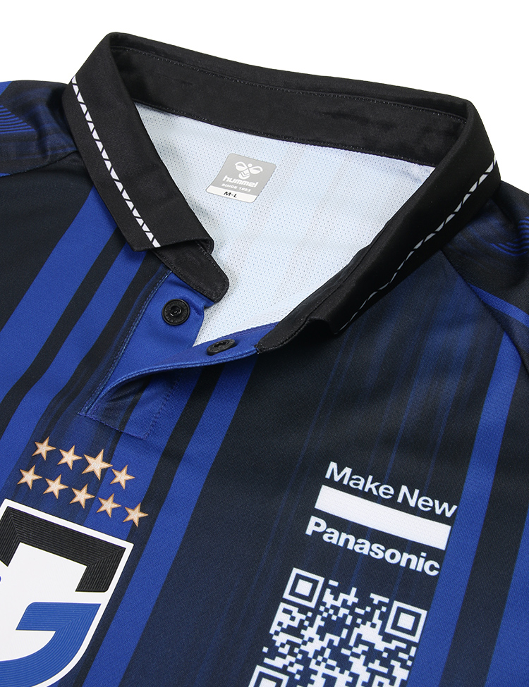 じ*あ様 【美品】ガンバ大阪 レプリカユニフォーム M-L ネームなし じ*あ