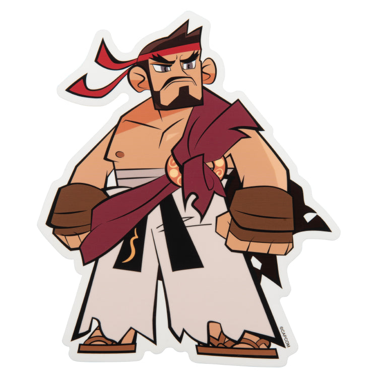 全12種】ストリートファイター トラベルビッグステッカー 第2弾 縦18cm