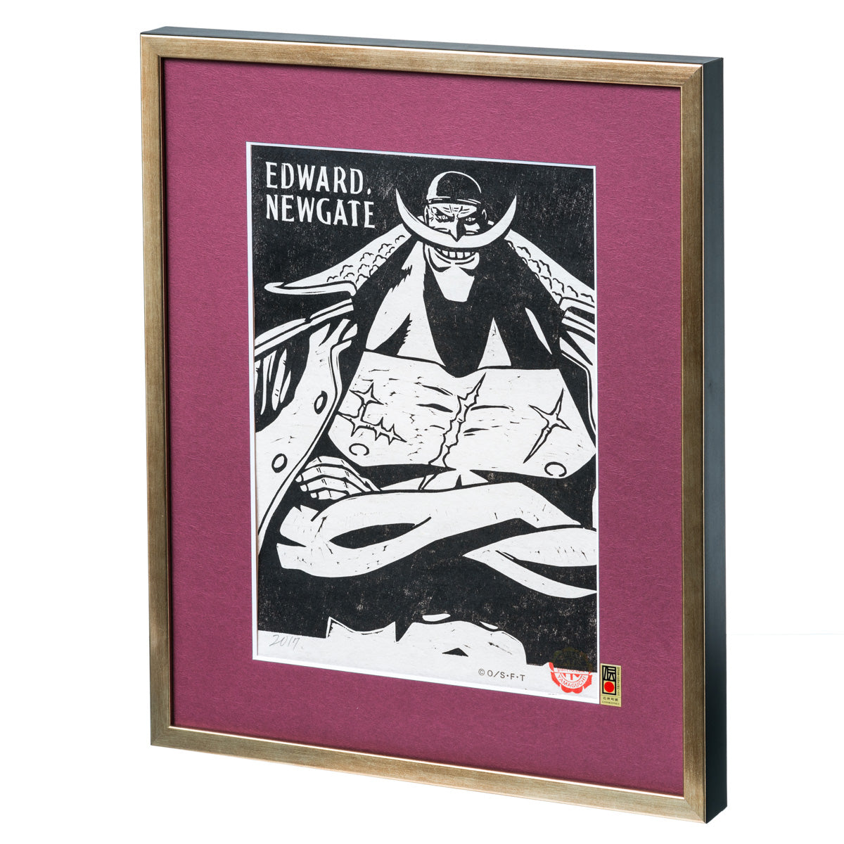 ワンピース木版画コレクション コラソン トラファルガーロー セット