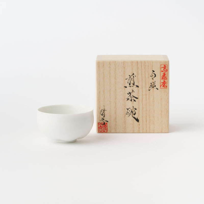 中村清吾 / 白磁煎茶碗（小） – HULS GALLERY TOKYO | 現代工芸ギャラリー