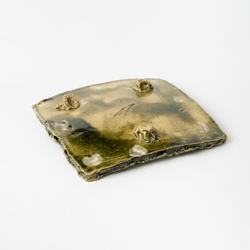 山口真人 / 織部四方皿 – HULS GALLERY TOKYO | 現代工芸ギャラリー