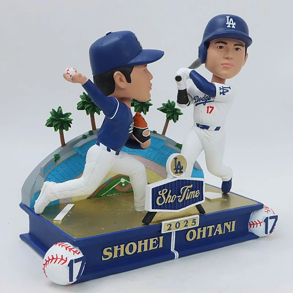 MLB ロサンゼルス・ドジャース 大谷翔平 二刀流ボブルヘッド 7inch