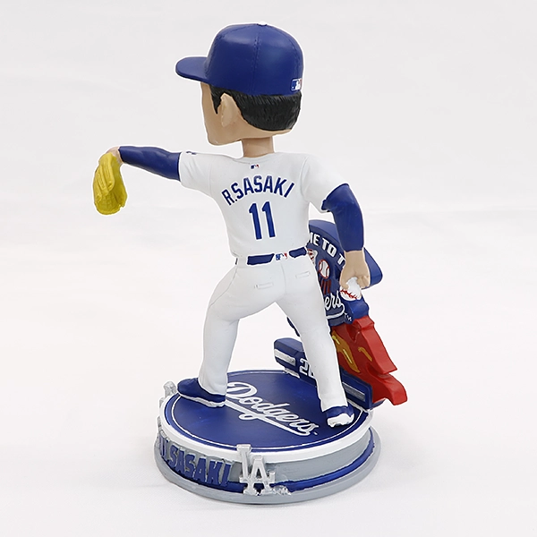 ドジャース 佐々木朗希 EXCLUSIVE 8インチ WELCOME ボブルヘッド （約