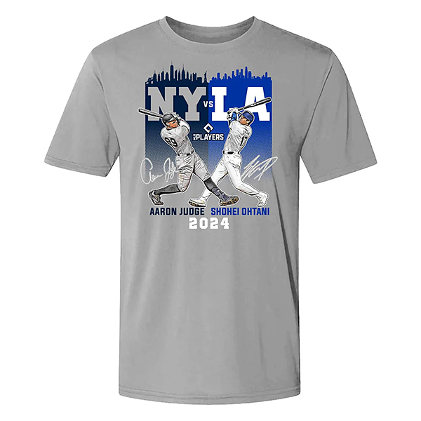 大谷翔平 OHTANI JUDGE NY vs LA WORLD SERIES 2024 LIMITED EDITION T