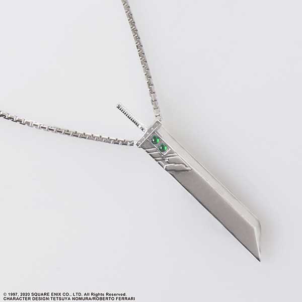 ファイナルファンタジーVII リメイク シルバーネックレス バスター