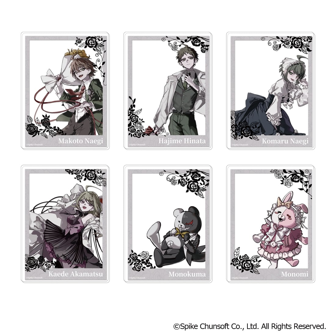 ダンガンロンパシリーズ 15周年記念イラスト トレーディングアクリル