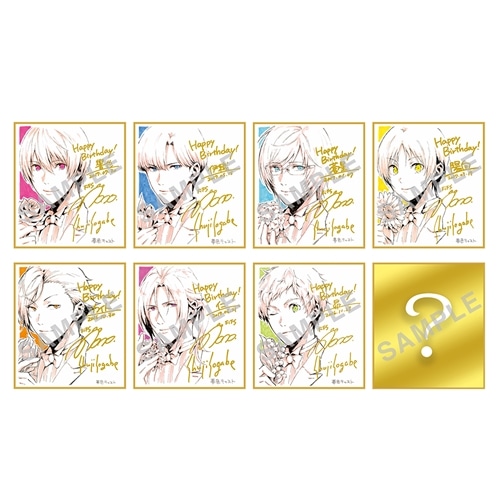 夢色キャスト バースデーミニ色紙コレクション Formal ver. BOX