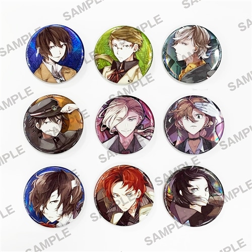 文豪ストレイドッグス』 トレーディングホログラム缶バッジ novels ver