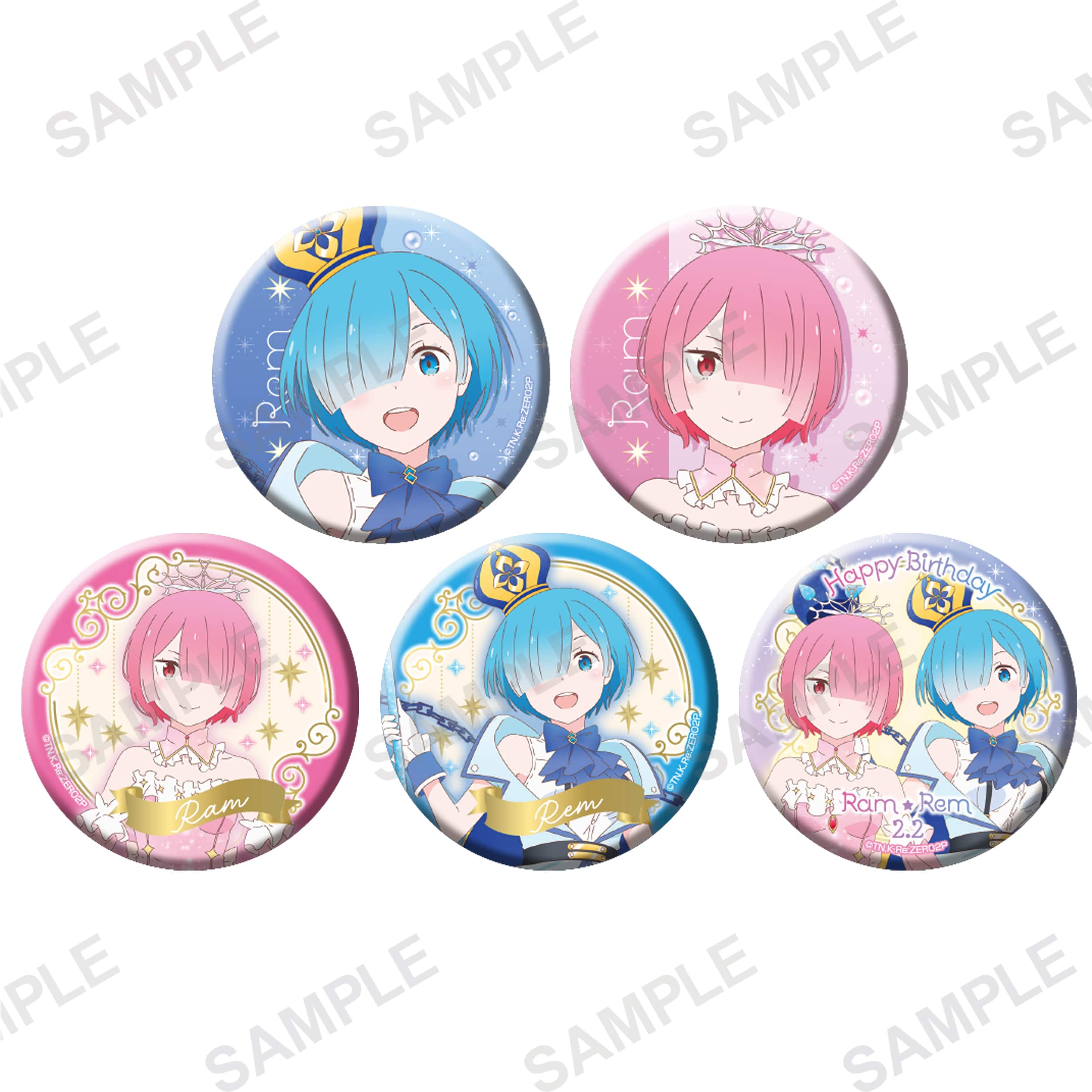 Re:ゼロから始める異世界生活｣ トレーディングきらきら缶バッジ ラムと