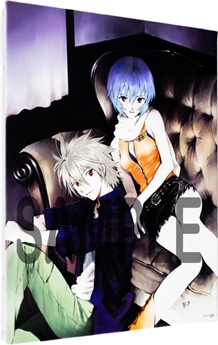 貞本義行「新世紀エヴァンゲリオン」F6キャンバスアート D: その他