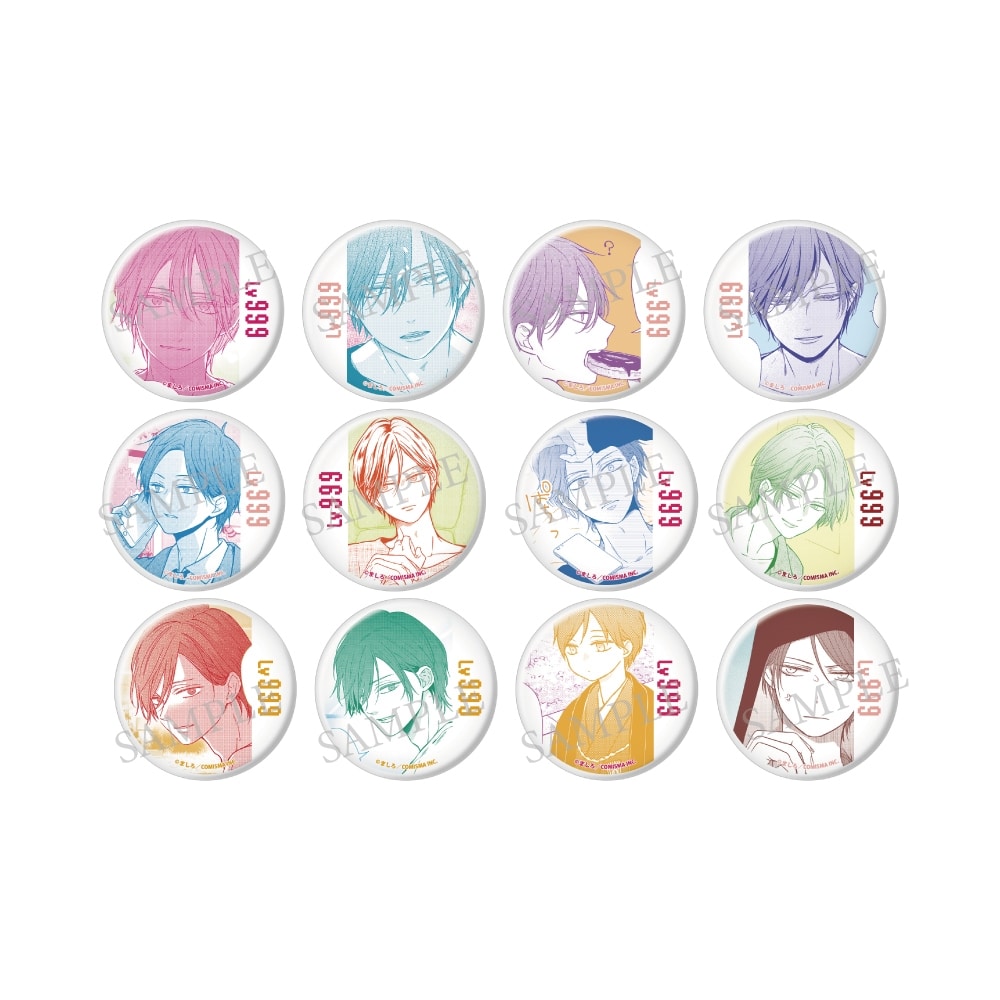 山田くんとLv999の恋をする展 山田トレーディング缶バッジ vol2 BOX