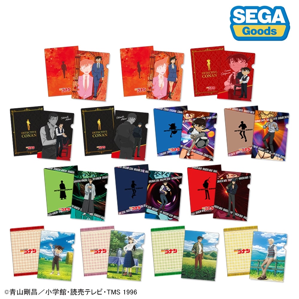 名探偵コナン ビジュアルアートクリアファイル Vol.2 BOX: グッズ