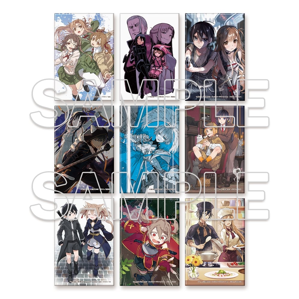 SAOFD TGS特典 缶バッジ 【公式通販】 東京ゲームショウ限定 スクエア