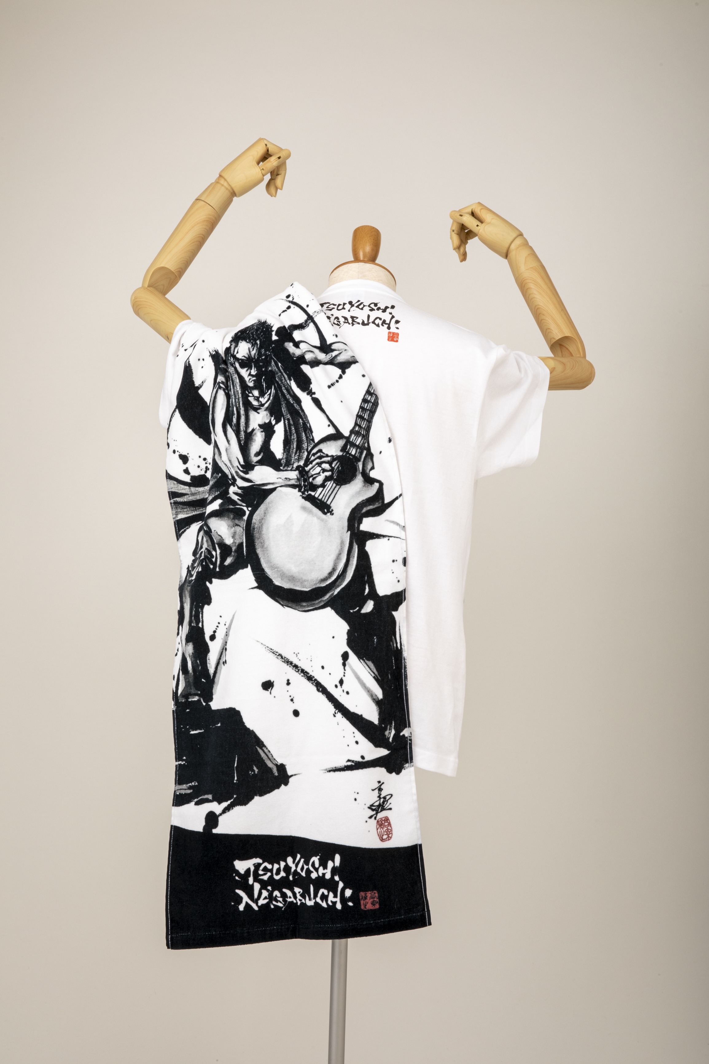 激レア！Rock on.限定長渕剛 ポーチ入りタオルハンカチセット 激レア