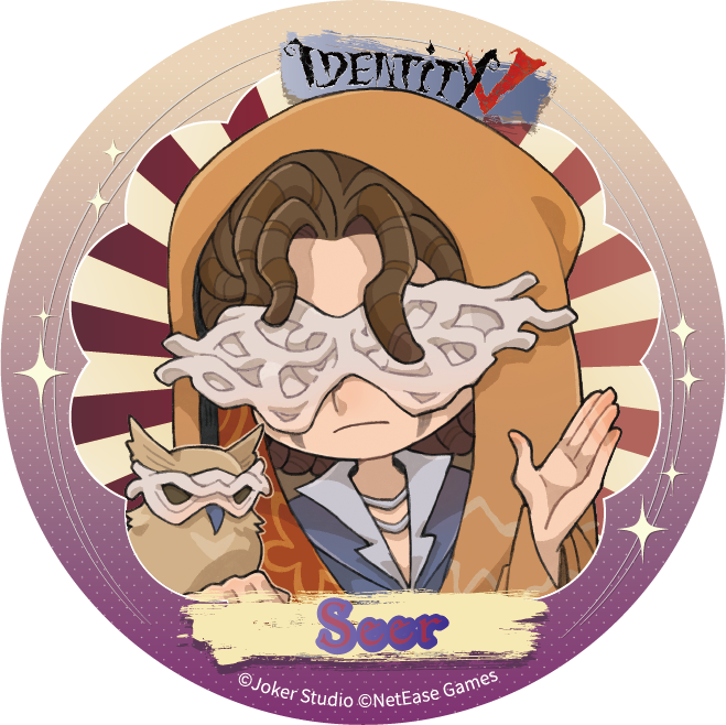 IdentityV 第五人格 ハロウィン演奏会 写真家 缶バッジ 30個