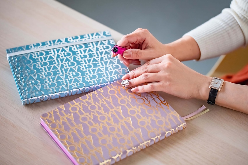 ラスト1☆【完売品】藤本さきこ LAMYコラボノート ブルー ラミーノート