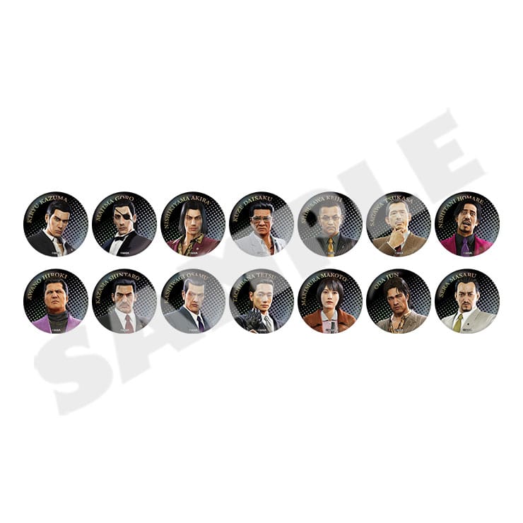 龍が如く0 誓いの場所 Director's Cut』メタル缶バッジコレクション