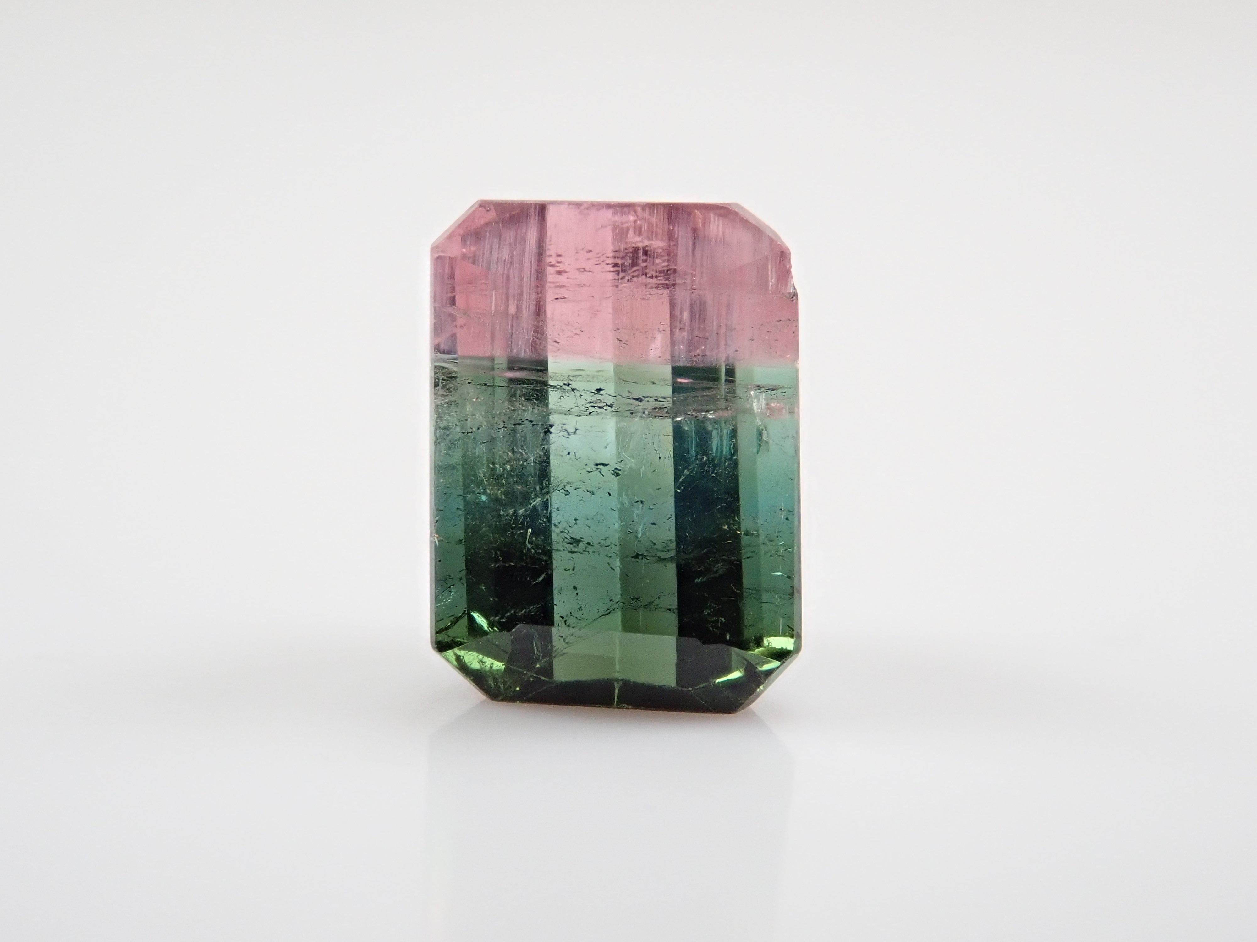 Brazilian bicolor tourmaline 1.565ct loose