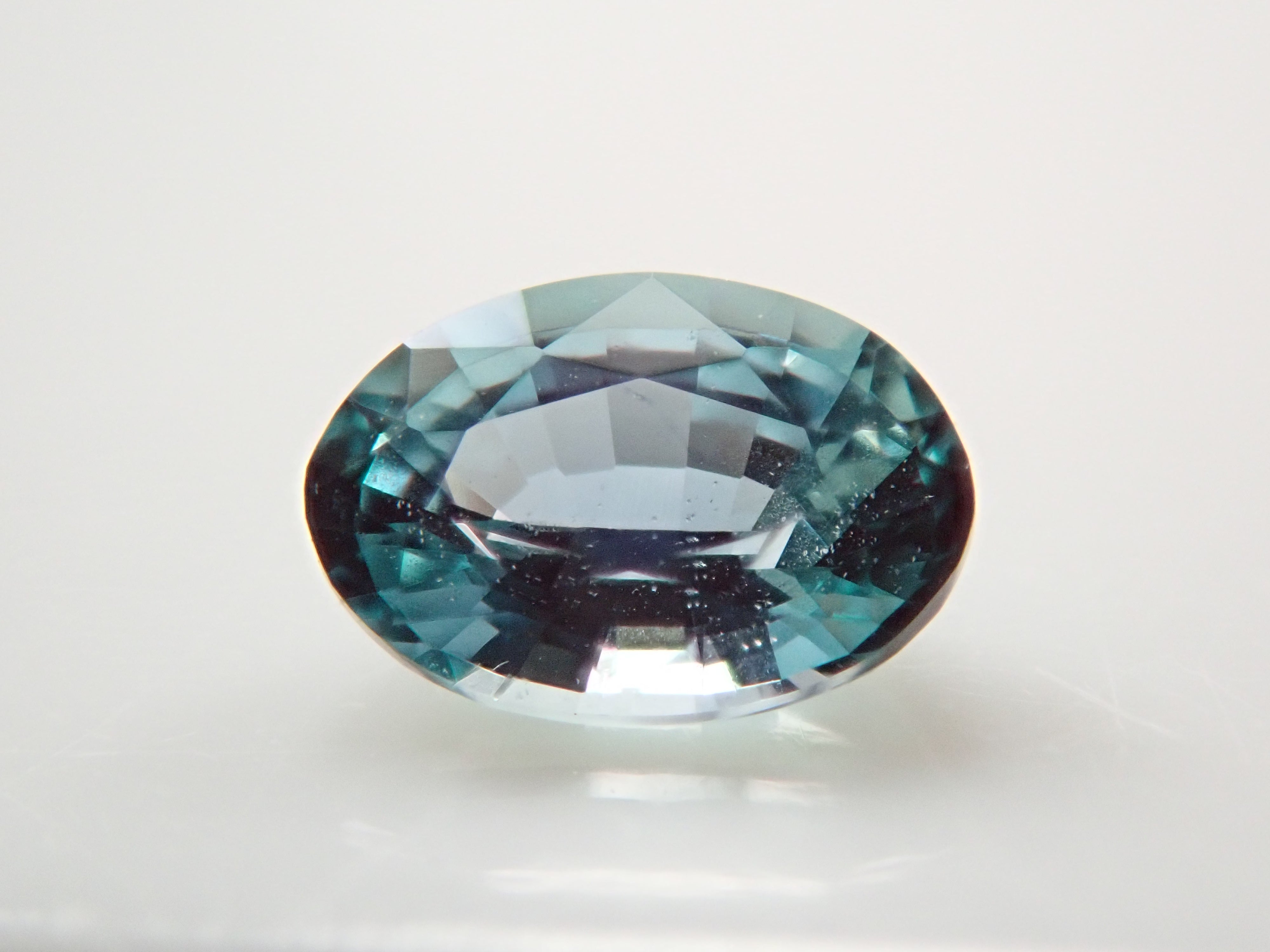 まる美しきブルーシラー!!☆ブラジル産アレキサンドライト☆リング