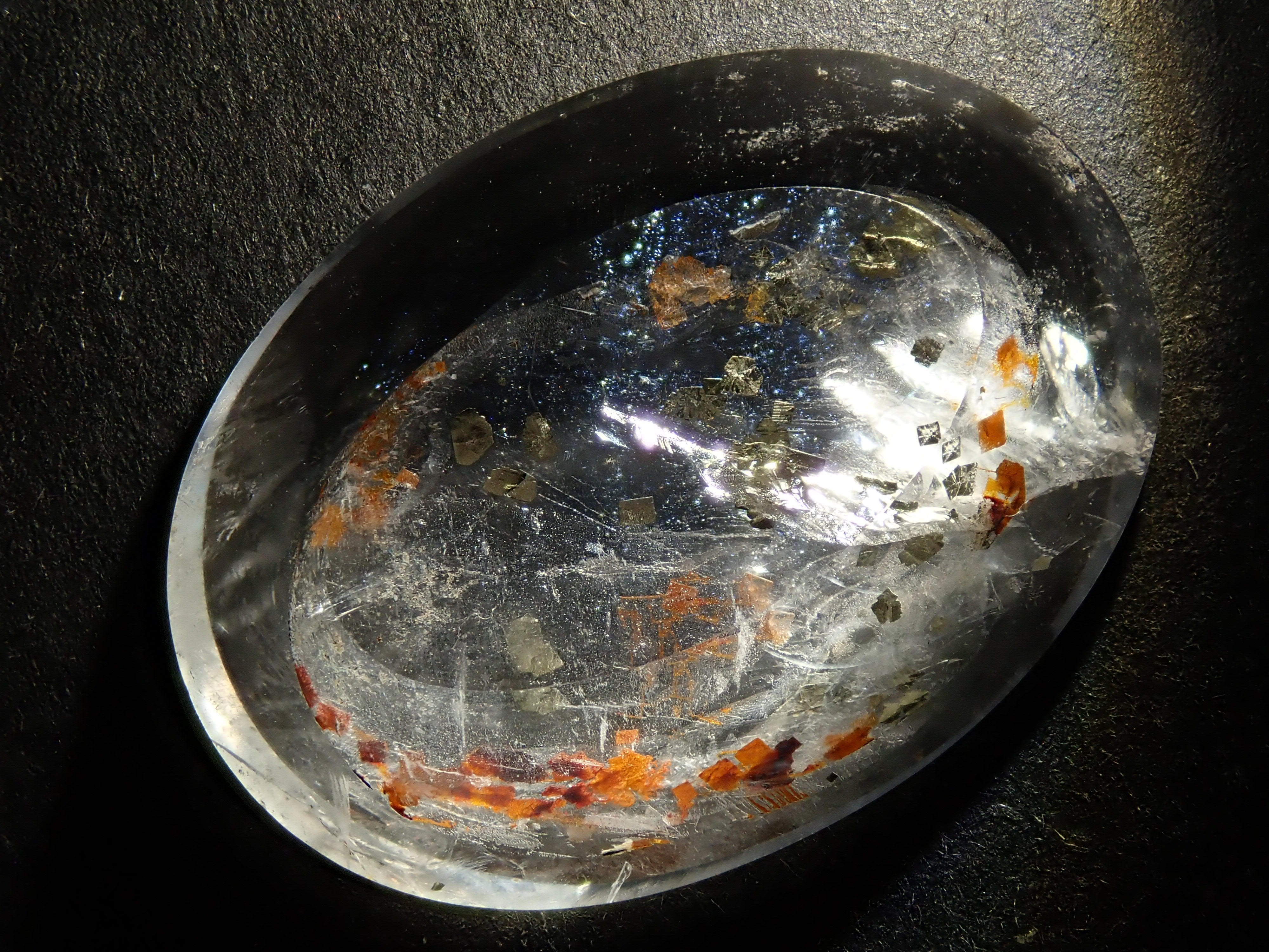 1/28 22時販売】ブラジル産パイライトインクォーツ 15.971ctルース