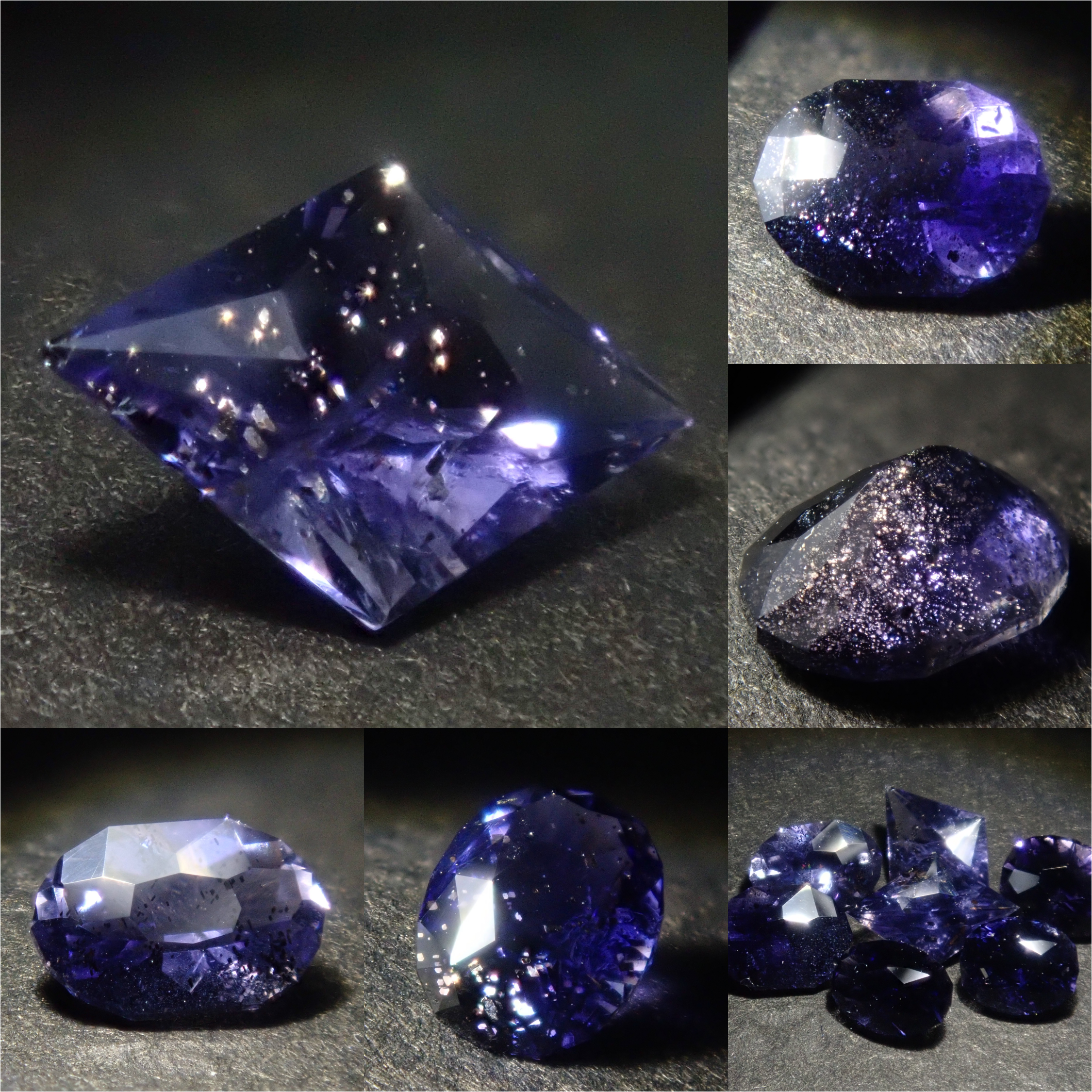 インド産アイオライトサンストーン1石ルース (サンジェ氏の