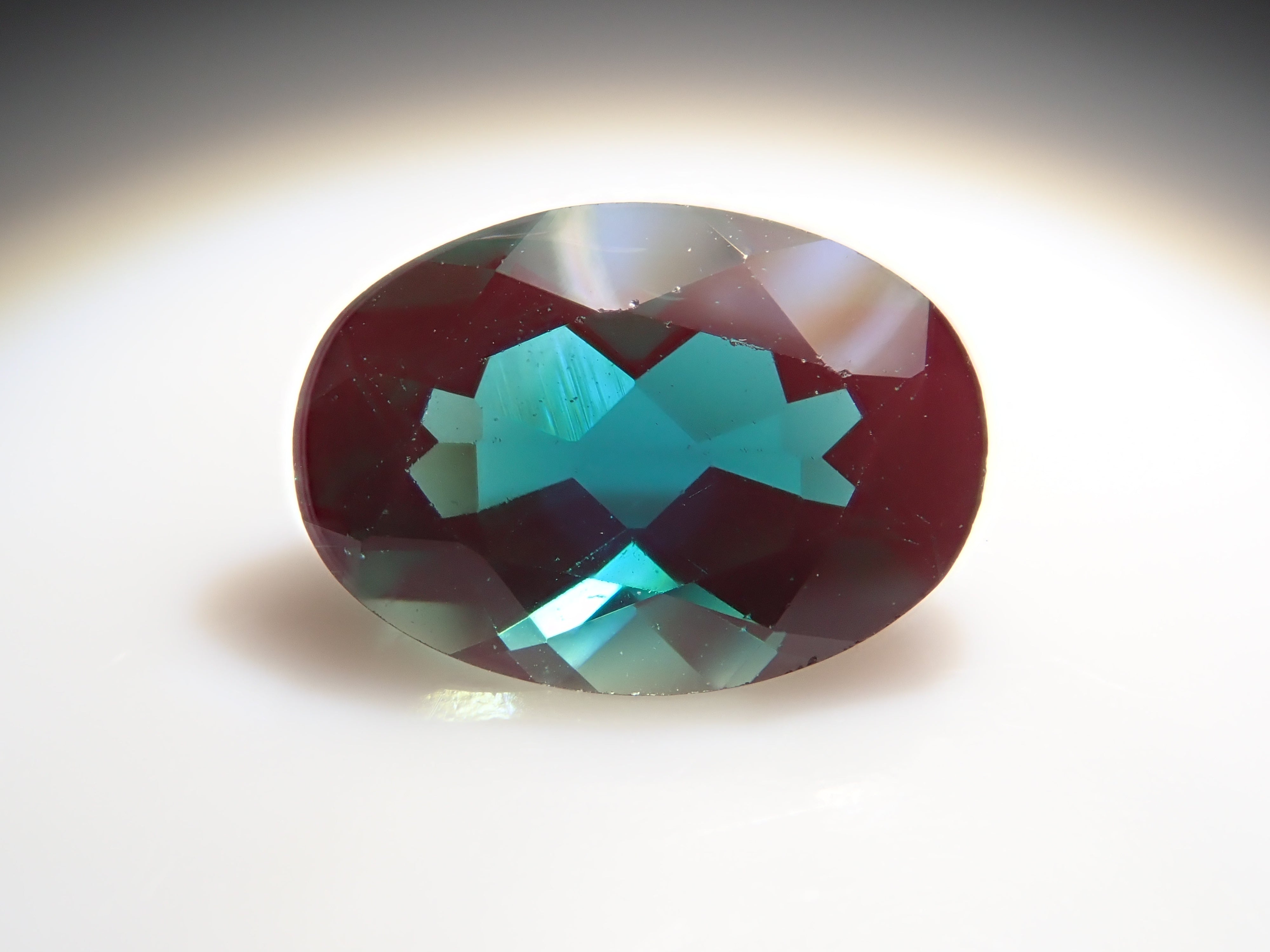 中国/内モンゴル自治区/固陽県】バイカラーアンデシン バイカラー