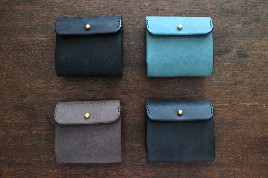 safuji こさいふL 販売 ネイビー safuji サフジ 財布 キー付 ネイビー