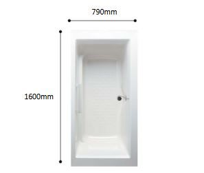 LIXIL・INAX 薄型保温組フタ [YFK-1572B(2)-D4] 1600ストレートライン