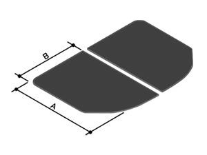 LIXIL・INAX 薄型保温組フタ 浴室部品 [YFK-1380B(2)-D4/K] brdp