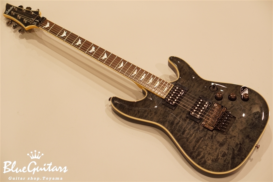 SCHECTER AD-OM-FR-EXT [Omen Extreme-FR] - See Thru Black | Blue