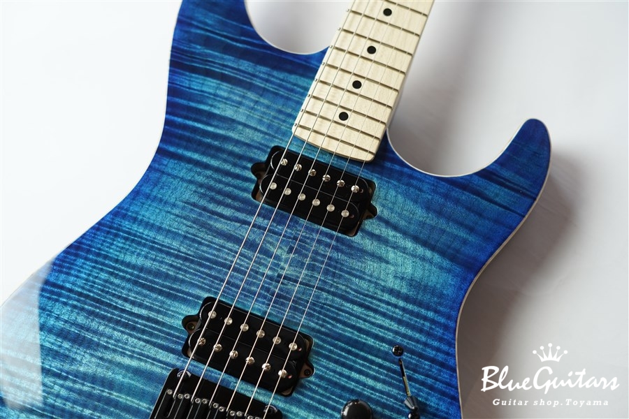 Xotic XS-Core HH Aqua Blue Burst #20015 | Blue Guitars Online Store