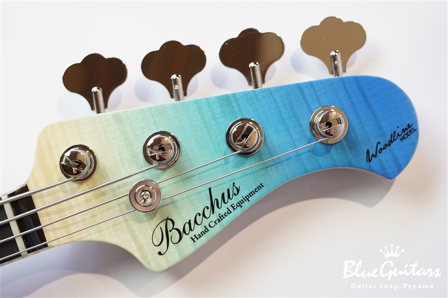 Bacchus WL4-FM CUSTOM III BLU-GRD | Blue Guitars Online Store