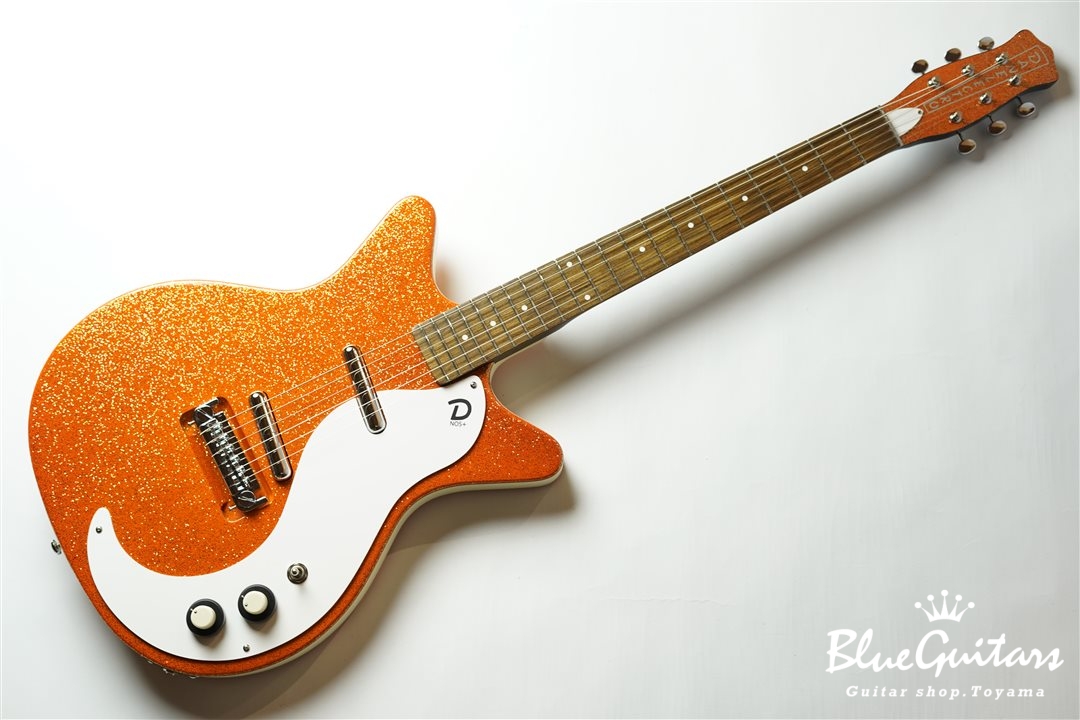 Danelectro 59 M NOS+ METAL FLAKE - Orange | Blue Guitars Online Store