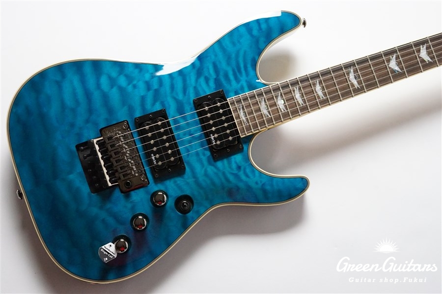 SCHECTER AD-OM-FR-EXT - TOB (Trans Ocean Blue) | Green Guitars