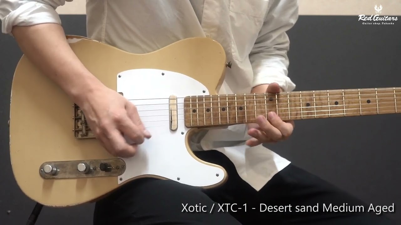 Xotic XTC-1 - Desert sand / Medium Aged / Alder / M / Roasted