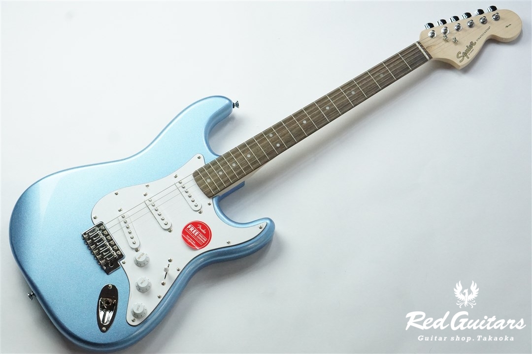 Squier Stratocaster ラージヘッド 水色 ライトブルー Squier by