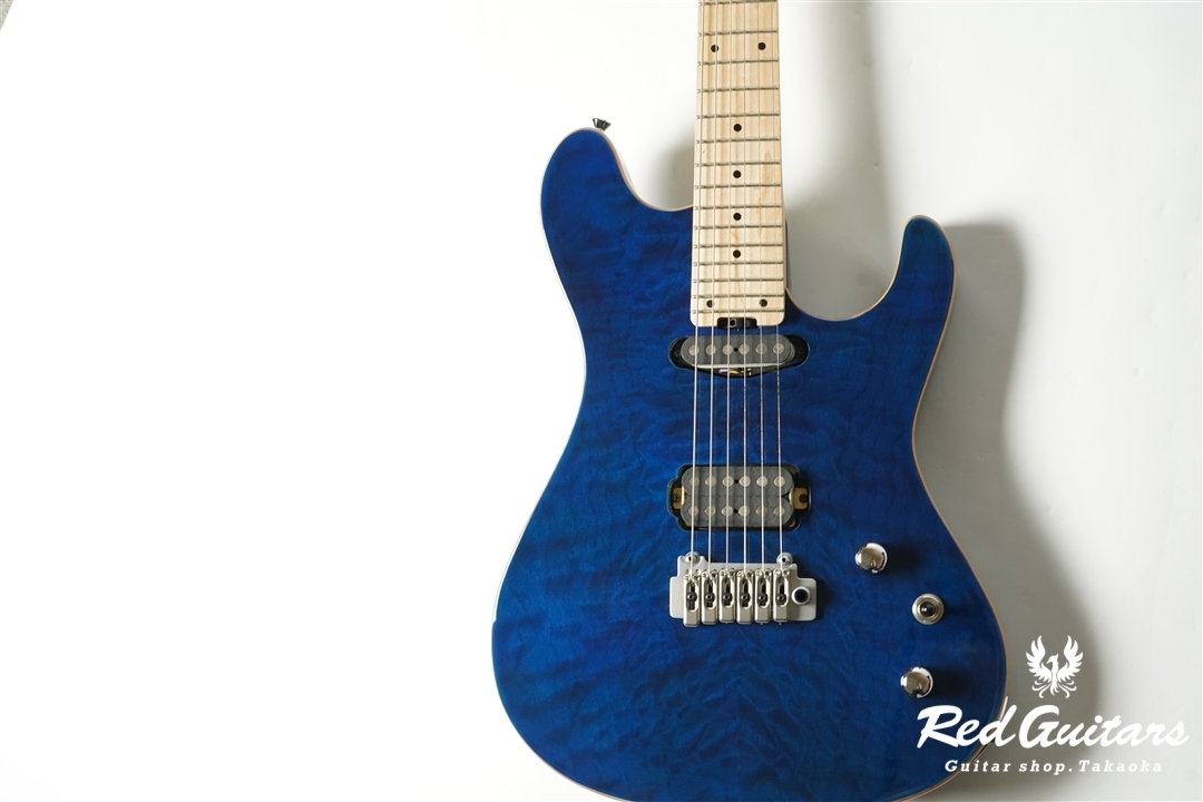 ギター SCHECTER MZ1 See-thru Blue Schecter Japan Mz-1 See Thru